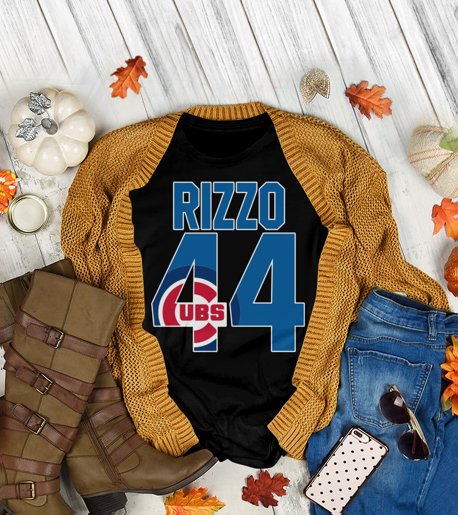 Rizzo 44 Chicago Cubs T-Shirt