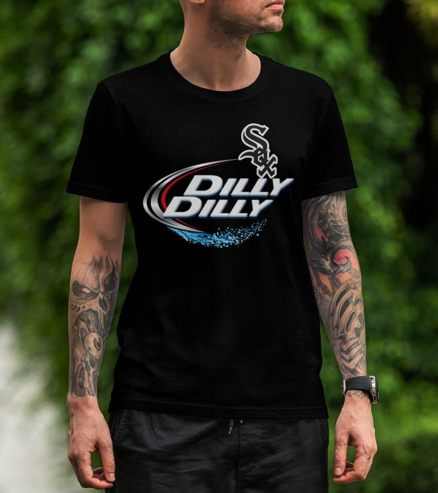 Chicago White Sox Dilly Dilly Logo Black T-Shirt