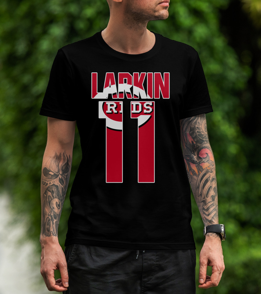 Barry Larkin Cincinnati Reds T-Shirt