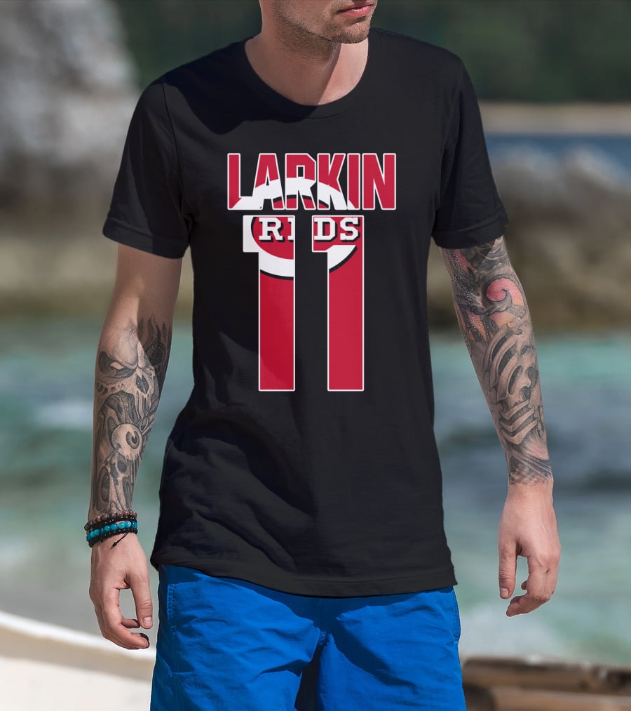 Barry Larkin Cincinnati Reds T-Shirt