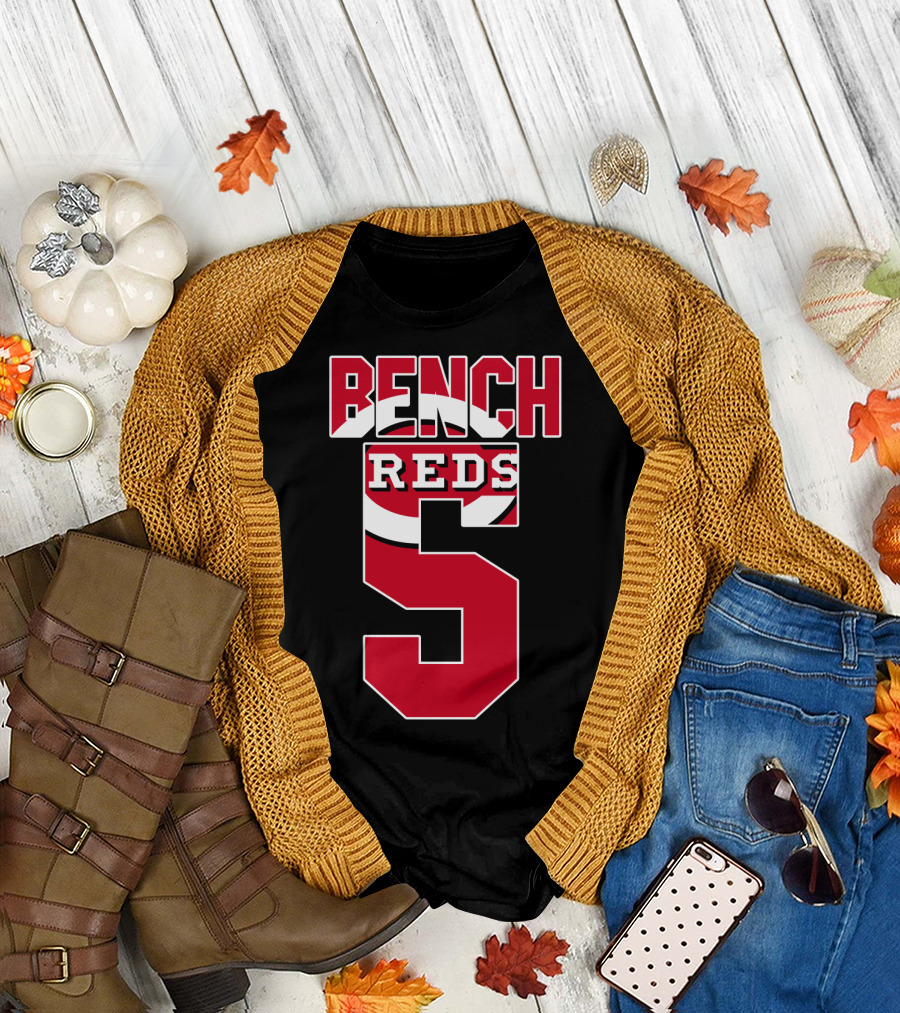 Johnny Bench Cincinnati Reds Number 5 T-Shirt