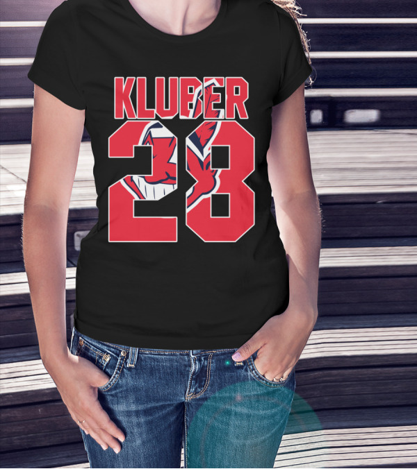 Corey Kluber 28 Cleveland Indians T-Shirt