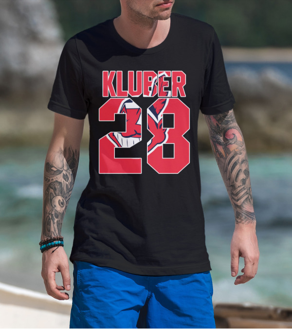 Corey Kluber 28 Cleveland Indians T-Shirt