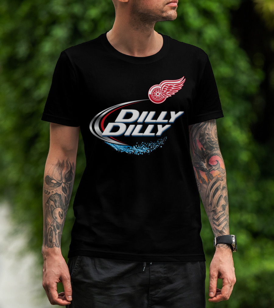 Detroit Red Wings Dilly Dilly Fan Gear For NHL Enthusiasts T-Shirt
