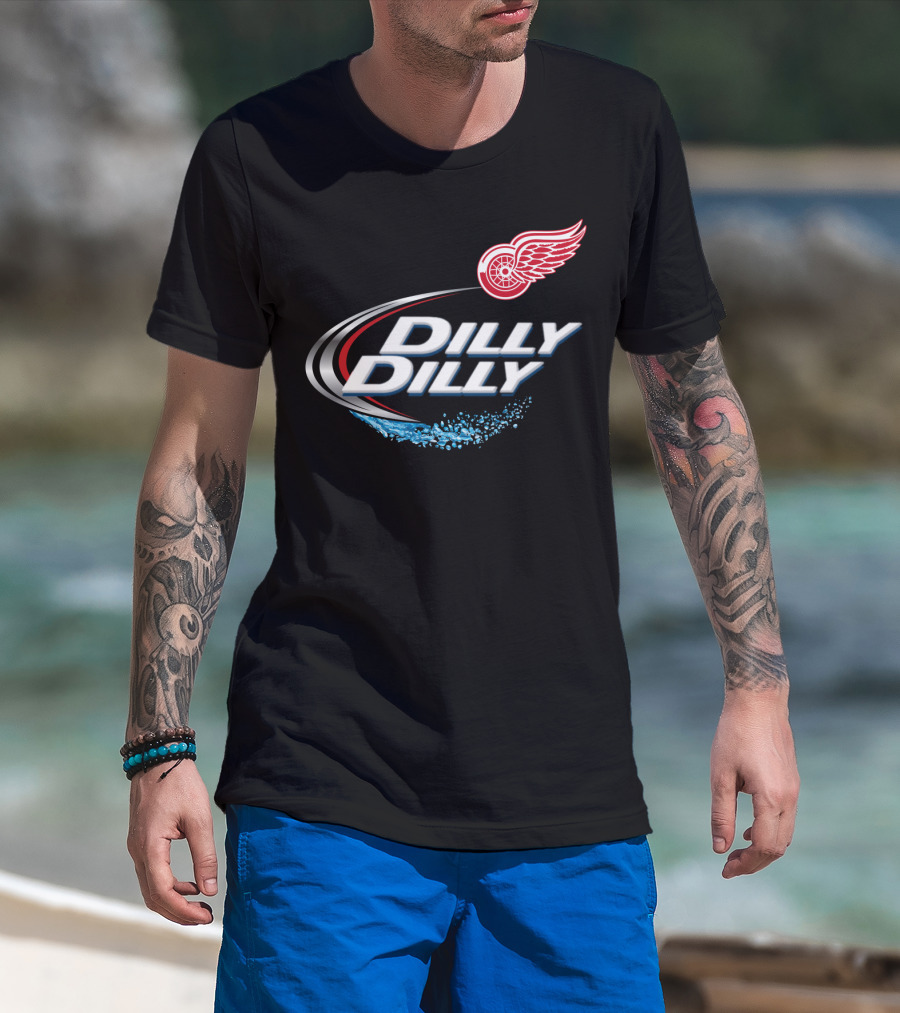Detroit Red Wings Dilly Dilly Fan Gear For NHL Enthusiasts T-Shirt