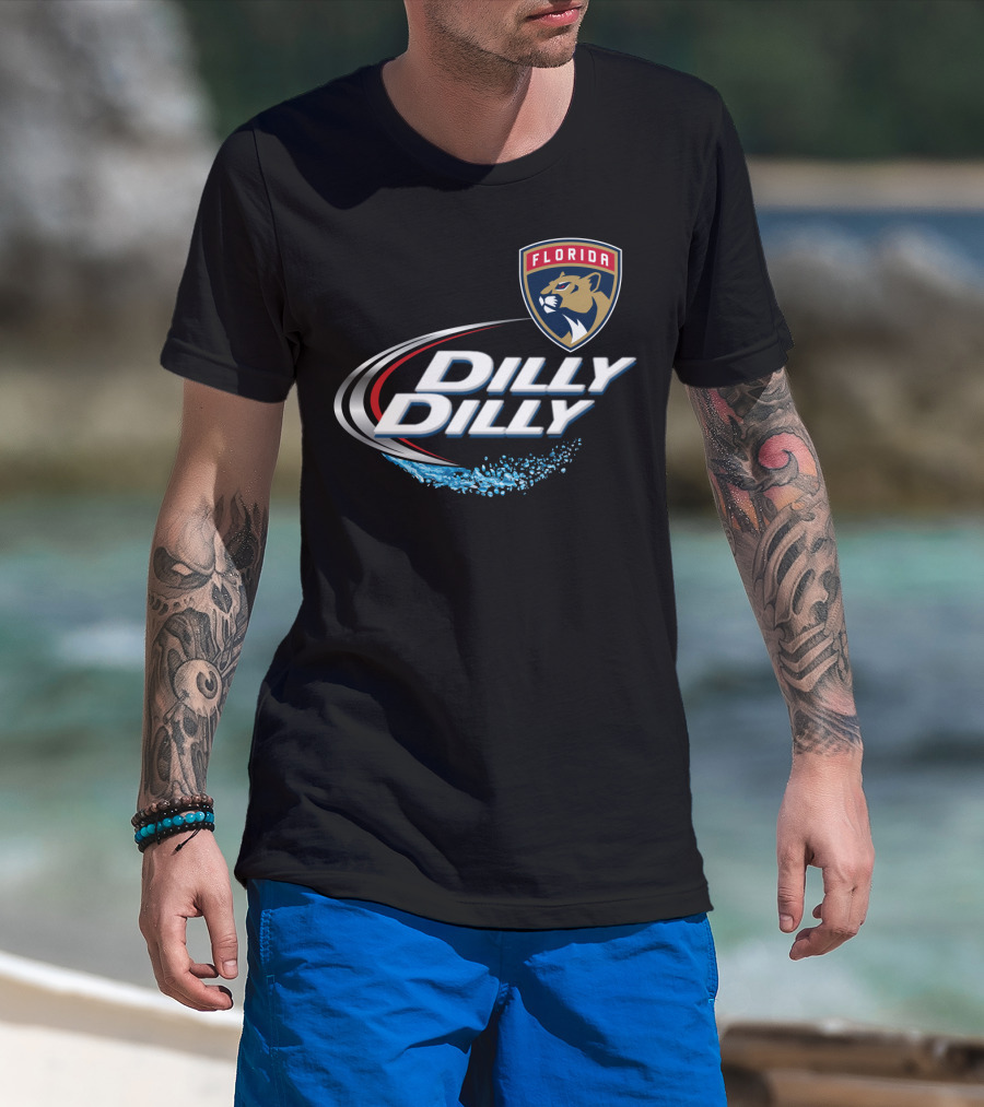 Florida Panthers Dilly Dilly Logo For NHL Fans T-Shirt