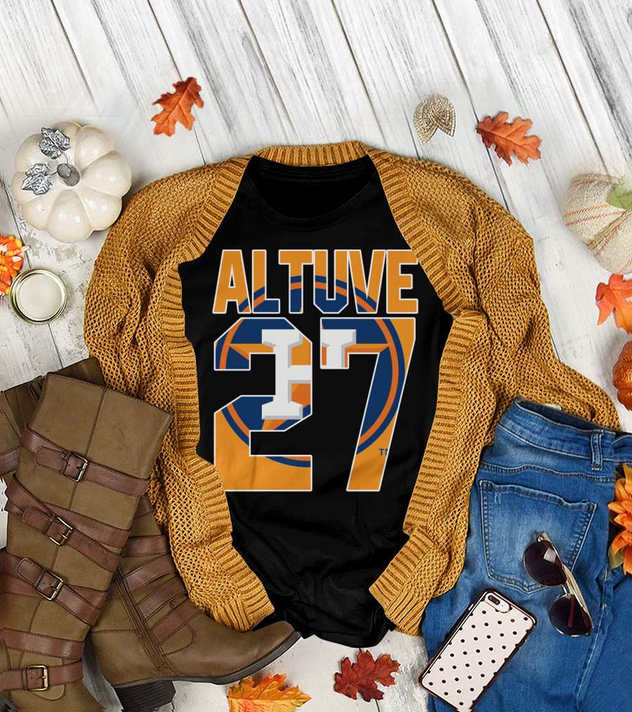 Altuve 27 Houston Astros Baseball T-Shirt