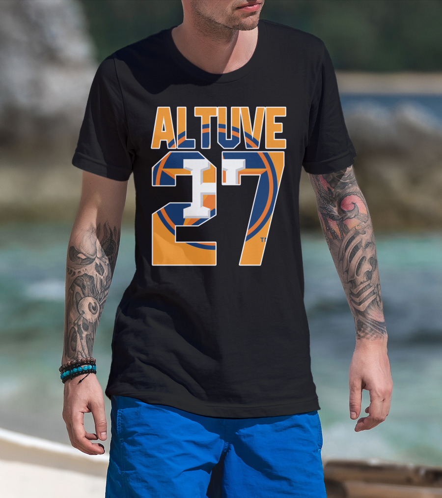 Altuve 27 Houston Astros Baseball T-Shirt