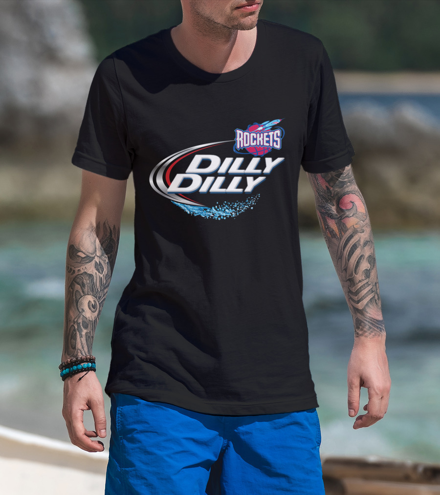 Rockets Dilly Dilly Fan Celebration T-Shirt