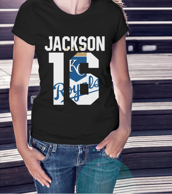 Kansas City Royals Jackson 16 KC T-Shirt