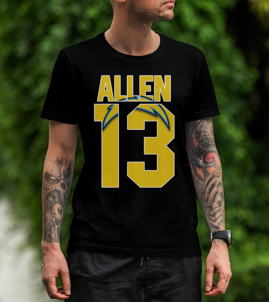 Los Angeles Chargers Keenan Allen 13 Jersey T-Shirt