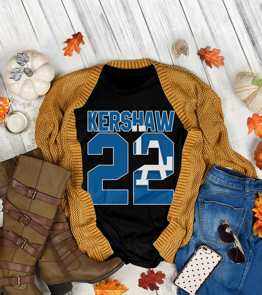 Kershaw 22 Los Angeles Dodgers Clayton Kershaw T-Shirt