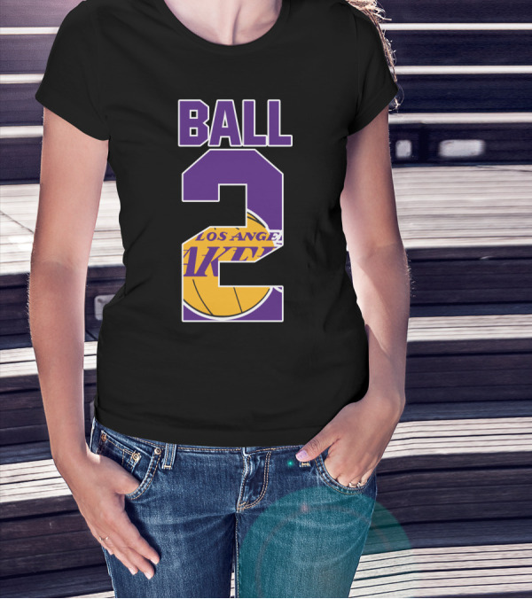 Los Angeles Lakers Lonzo Ball 2 T-Shirt