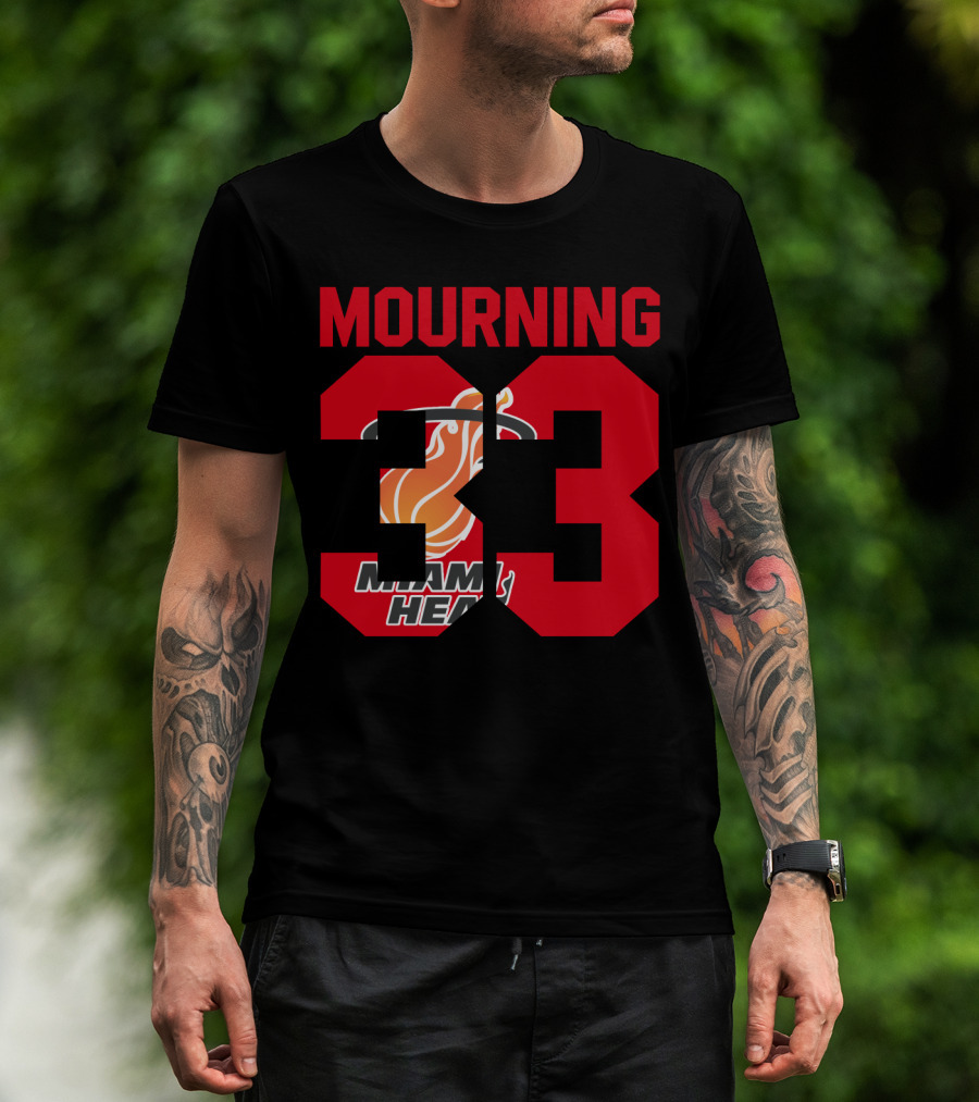 Mourning 33 Miami Heat T-Shirt