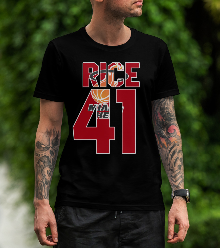 Glen Rice 41 Miami Heat Basketball Fan Essential T-Shirt