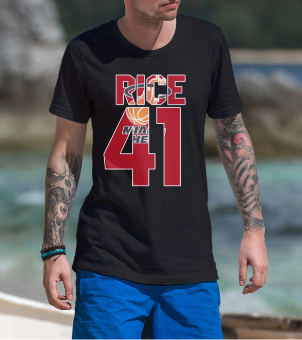 Glen Rice 41 Miami Heat Basketball Fan Essential T-Shirt