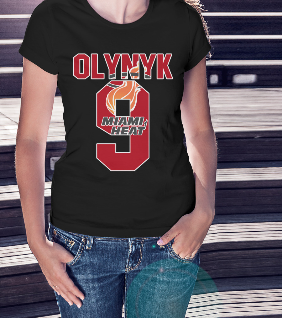 Olynyk 9 Miami Heat T-Shirt