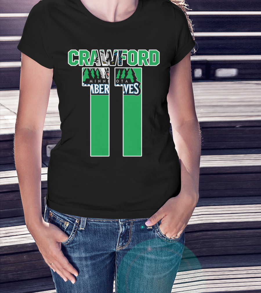Crawford 11 Minnesota Timberwolves T-Shirt