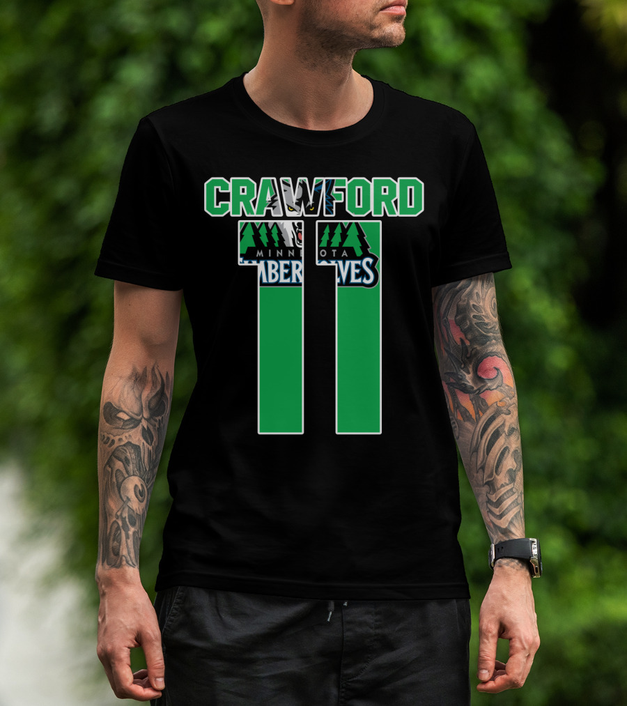 Crawford 11 Minnesota Timberwolves T-Shirt