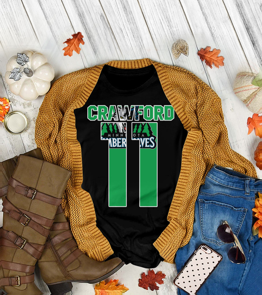 Crawford 11 Minnesota Timberwolves T-Shirt