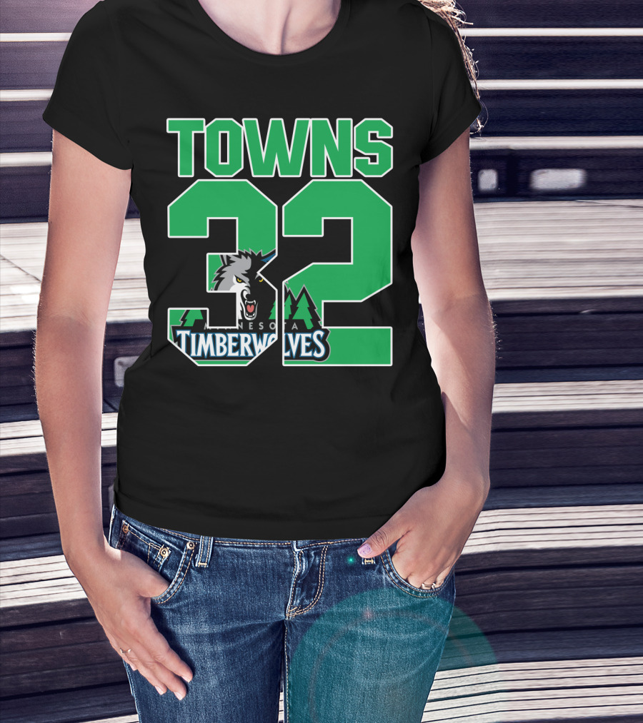 Minnesota Timberwolves Karl Anthony Towns T-Shirt