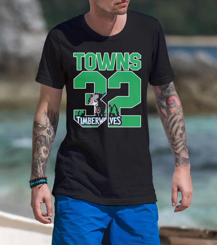 Minnesota Timberwolves Karl Anthony Towns T-Shirt