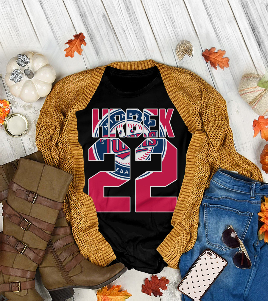 Minnesota Twins Kent Hrbek 22 Baseball Team T-Shirt