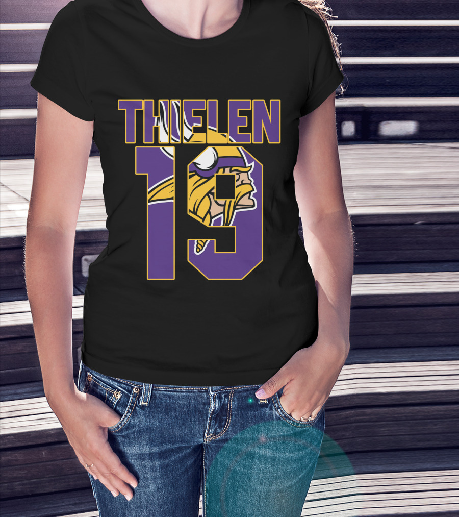 Thielen 19 Minnesota Vikings Jersey T-Shirt