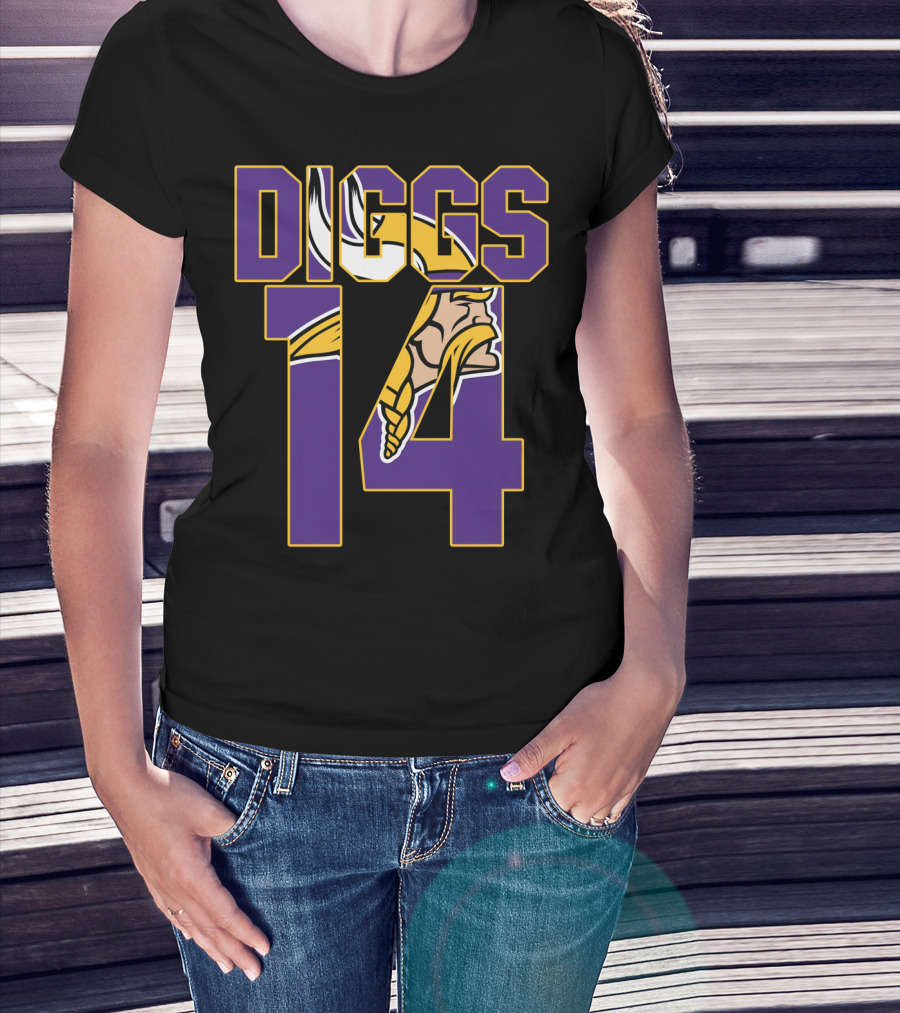 Minnesota Vikings Stefon Diggs 14 Jersey T-Shirt