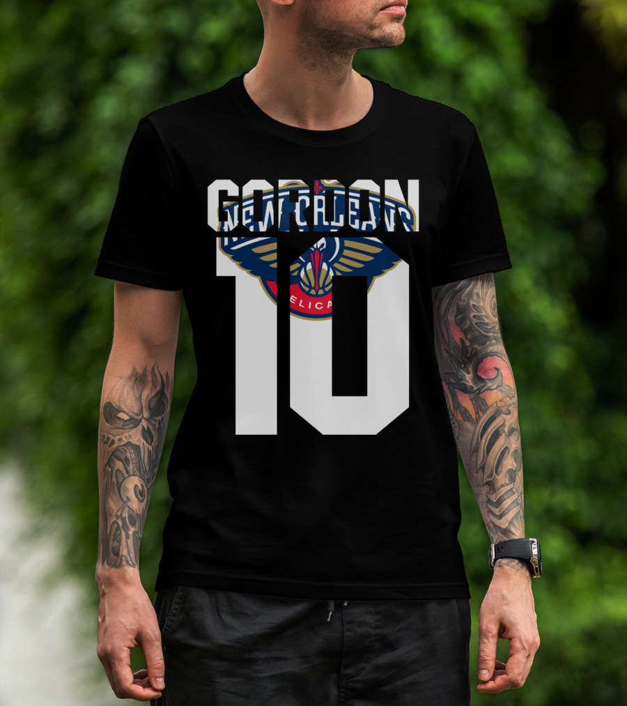 New Orleans Pelicans Eric Gordon 10 Nba Basketball T-Shirt