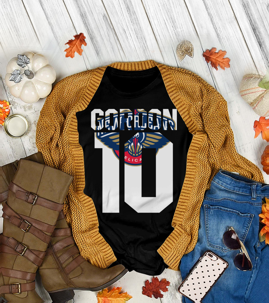 New Orleans Pelicans Eric Gordon 10 Nba Basketball T-Shirt