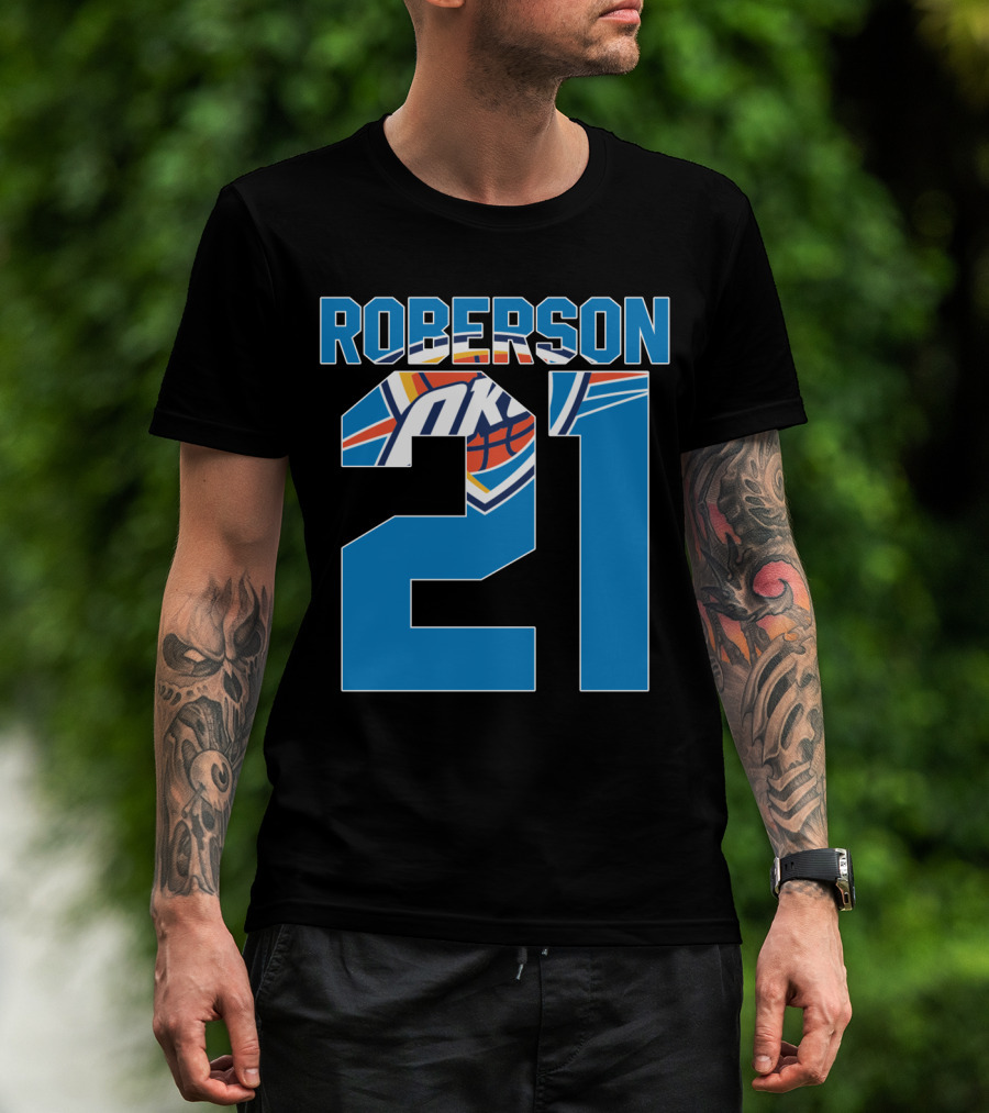 Oklahoma City Thunder Roberson 21 Nba T-Shirt
