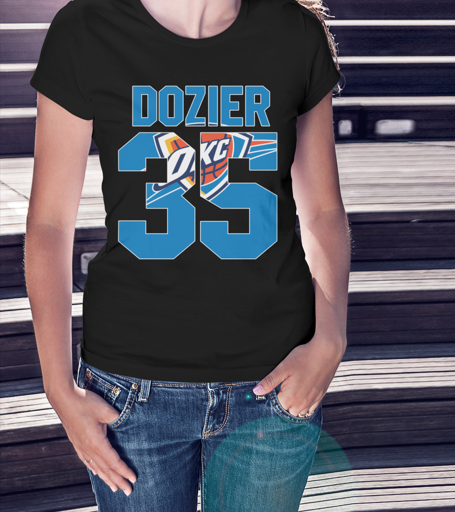 Oklahoma City Thunder Dozier 35 Nba T-Shirt
