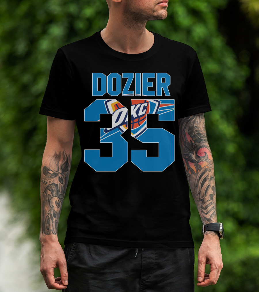 Oklahoma City Thunder Dozier 35 Nba T-Shirt