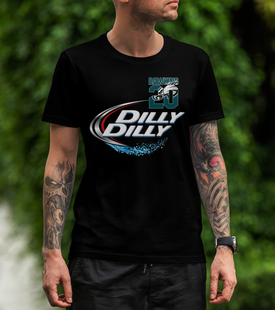 Dawkins 20 Philadelphia Eagles Dilly Dilly T-Shirt