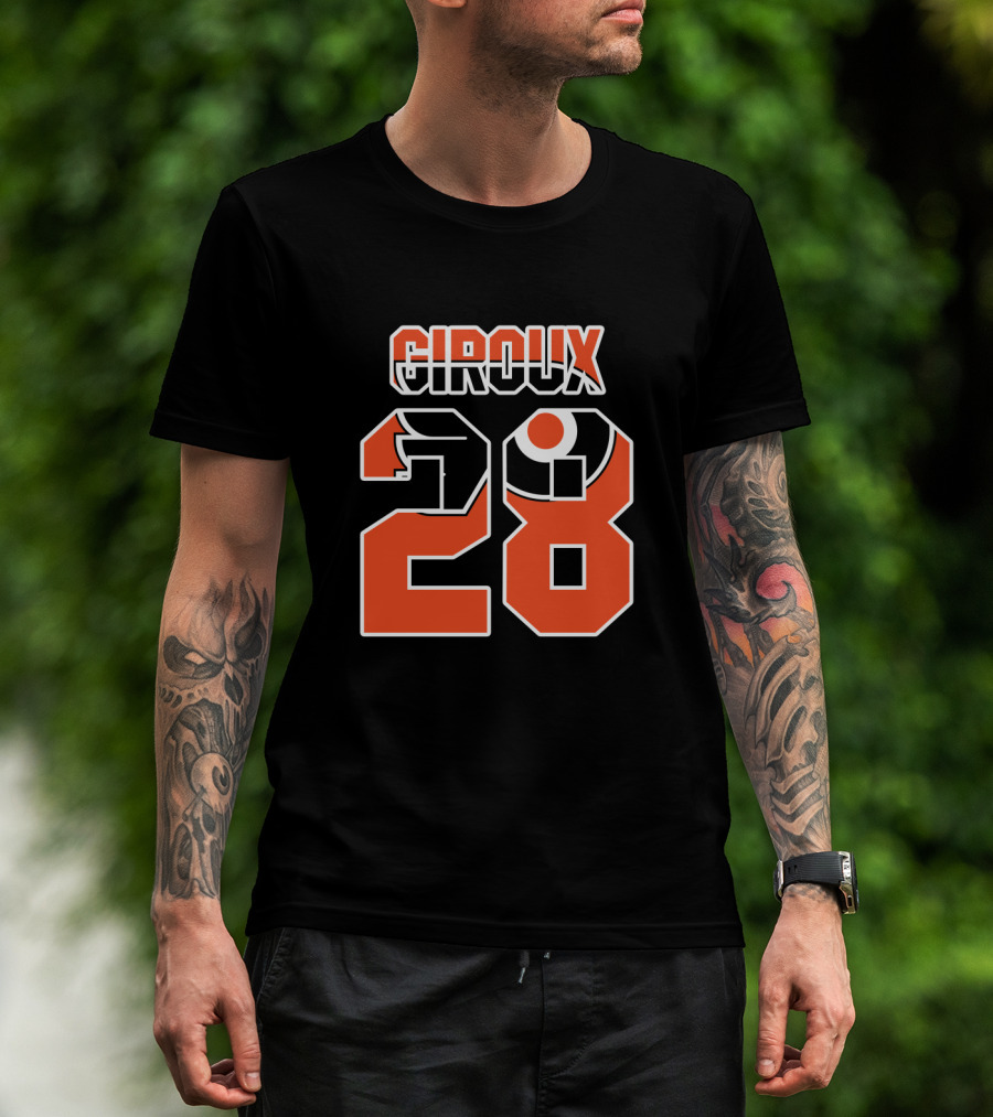 Philadelphia Flyers Claude Giroux 28 NHL T-Shirt