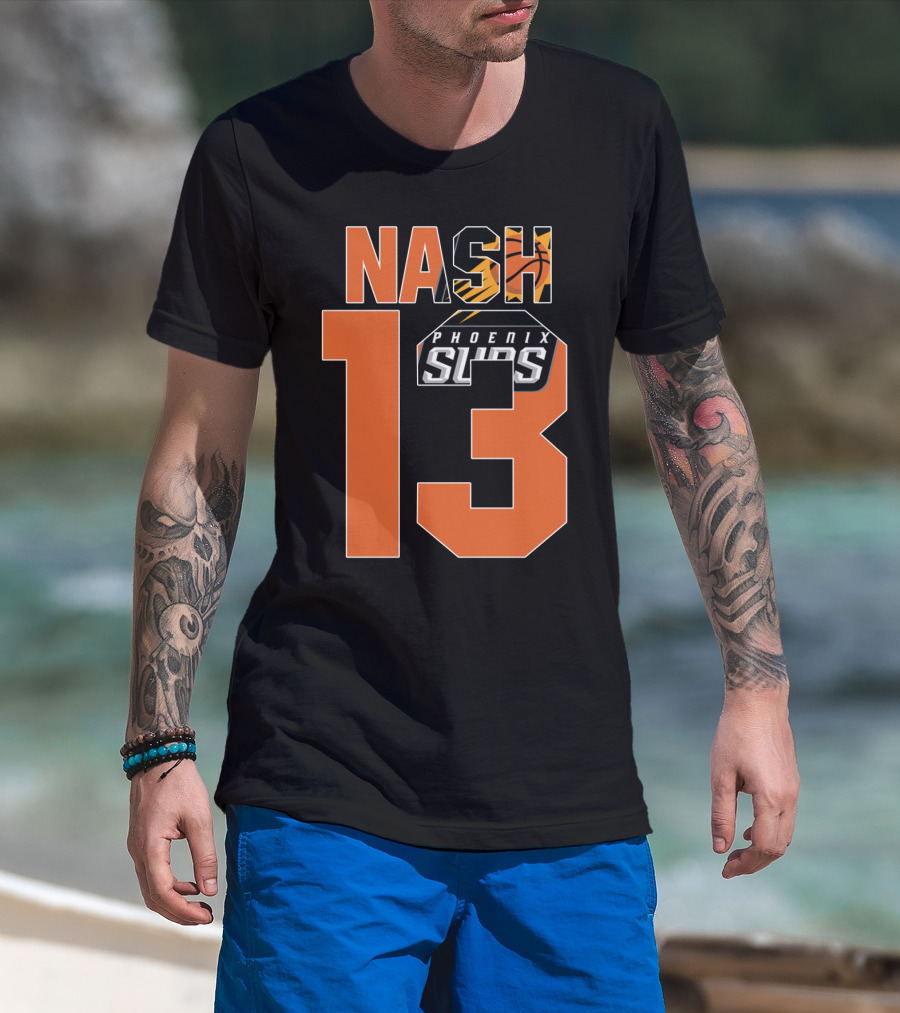 Nash 13 Phoenix Suns Basketball Nba T-Shirt