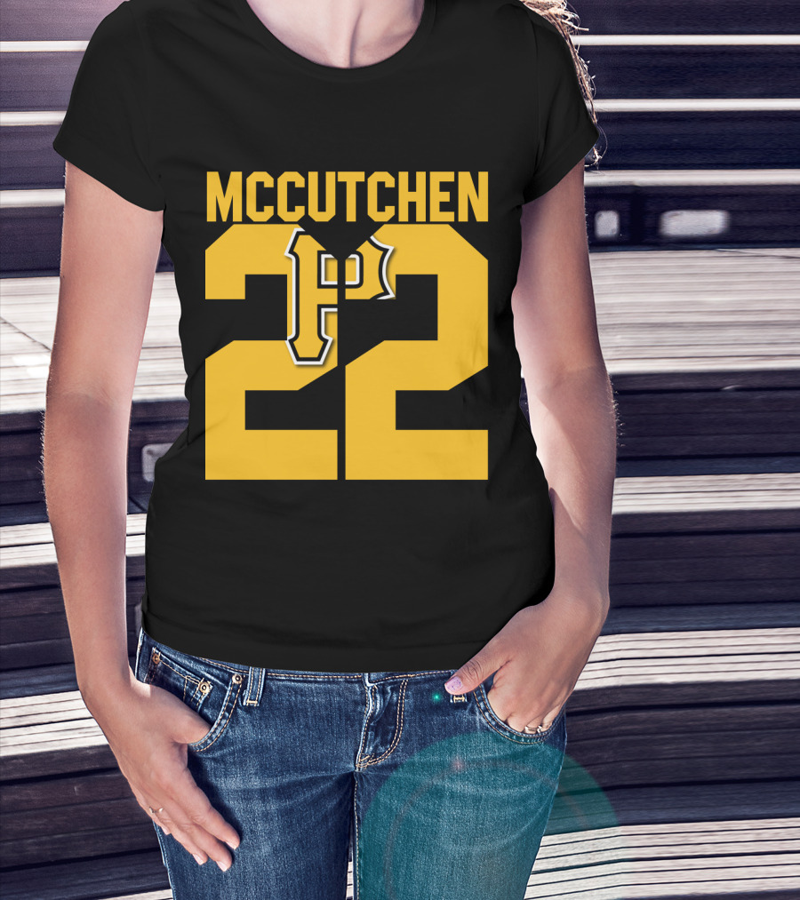 Pittsburgh Pirates Andrew McCutchen 22 Jersey Team Spirit T-Shirt