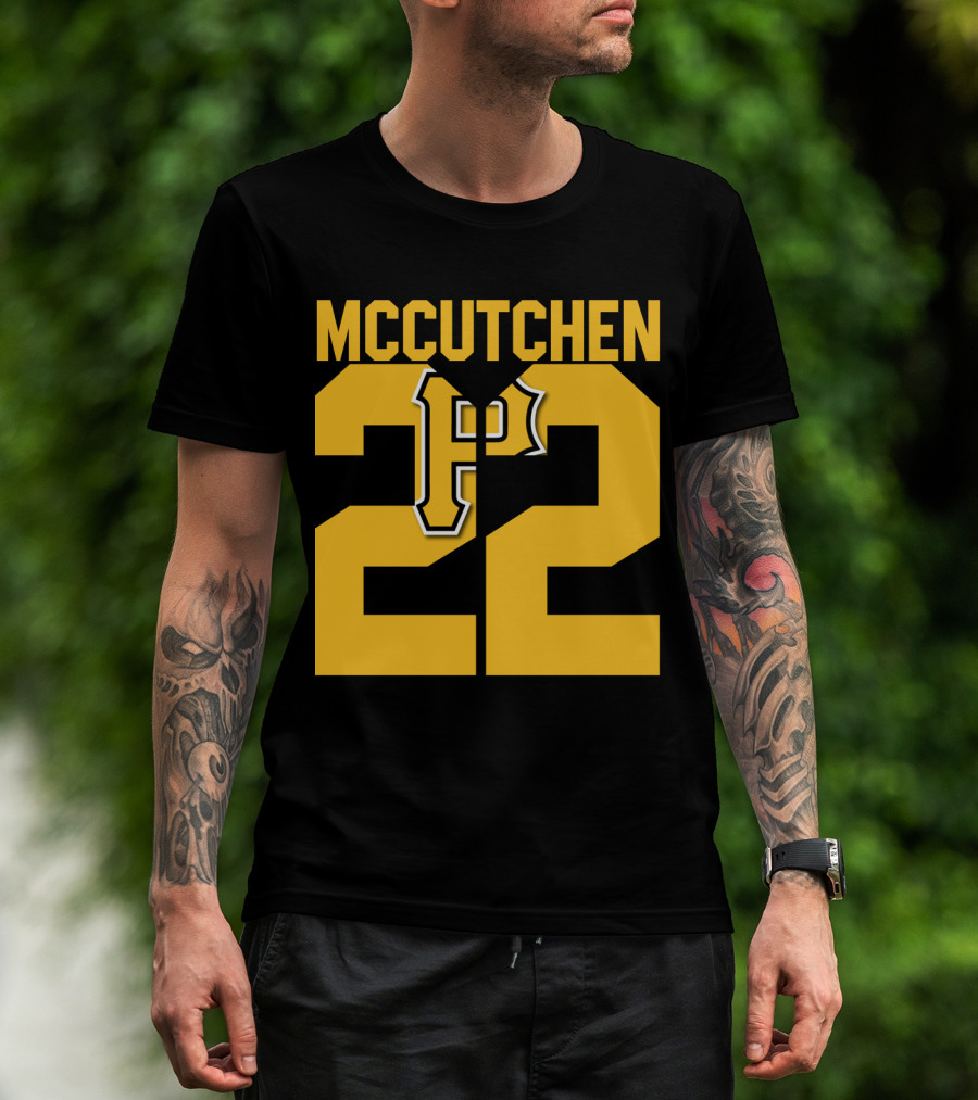 Pittsburgh Pirates Andrew McCutchen 22 Jersey Team Spirit T-Shirt