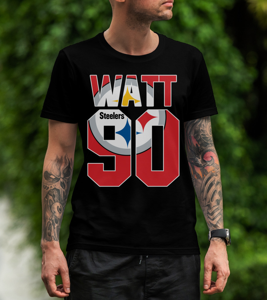 Watt 90 Steelers Pittsburgh T.j. Game Jersey T-Shirt