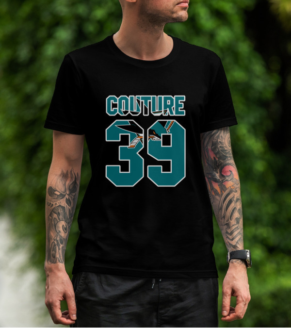 San Jose Sharks Couture 39 NHL Hockey T-Shirt