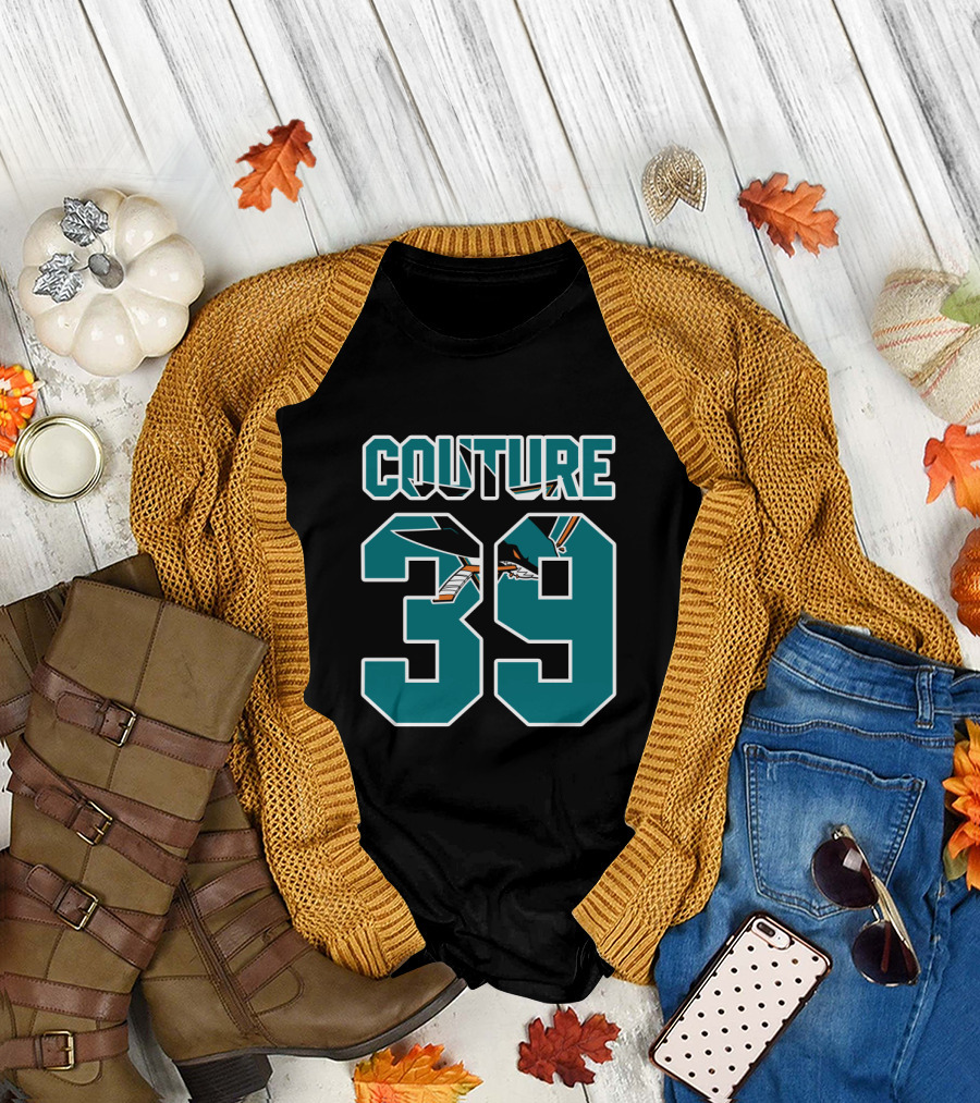 San Jose Sharks Couture 39 NHL Hockey T-Shirt