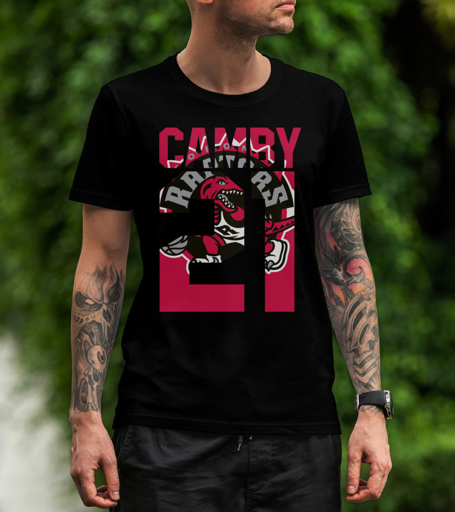 Toronto Raptors Marcus Camby 21 Nba Raptors T-Shirt