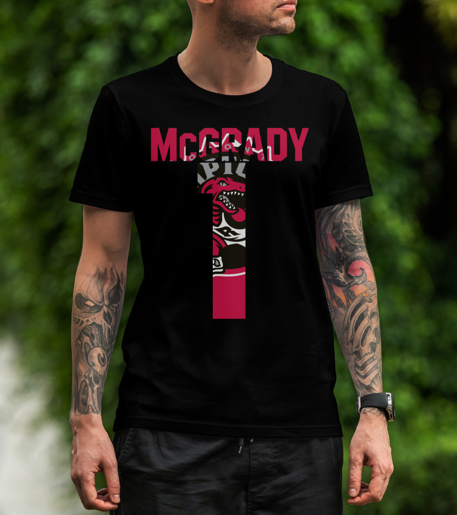 Toronto Raptors Mcgrady 1 Nba T-Shirt