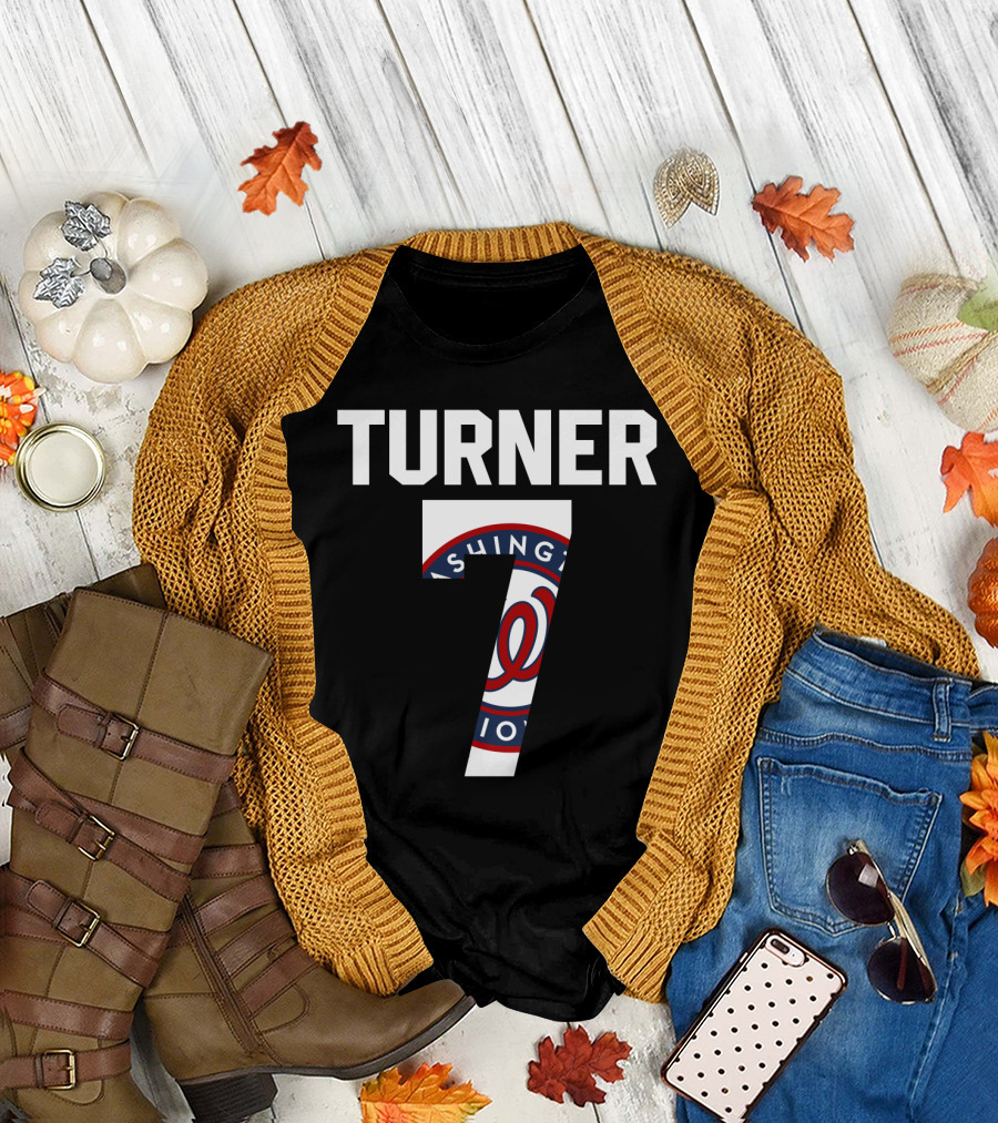 Turner 7 Washington Nationals T-Shirt