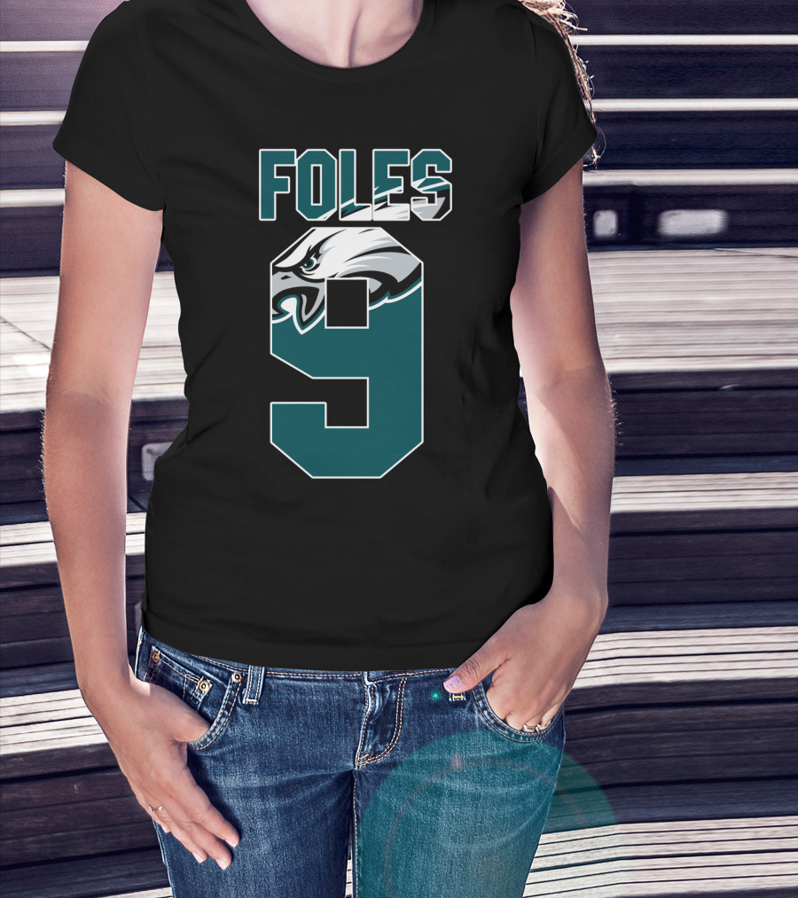 Philadelphia Eagles Nick Foles 9 Eagle T-Shirt