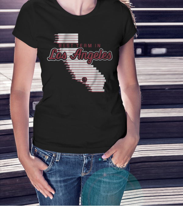 Best Team In Los Angeles ClippersTeam California Basketball T-Shirt