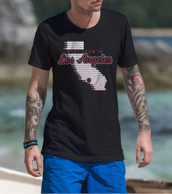 Best Team In Los Angeles ClippersTeam California Basketball T-Shirt