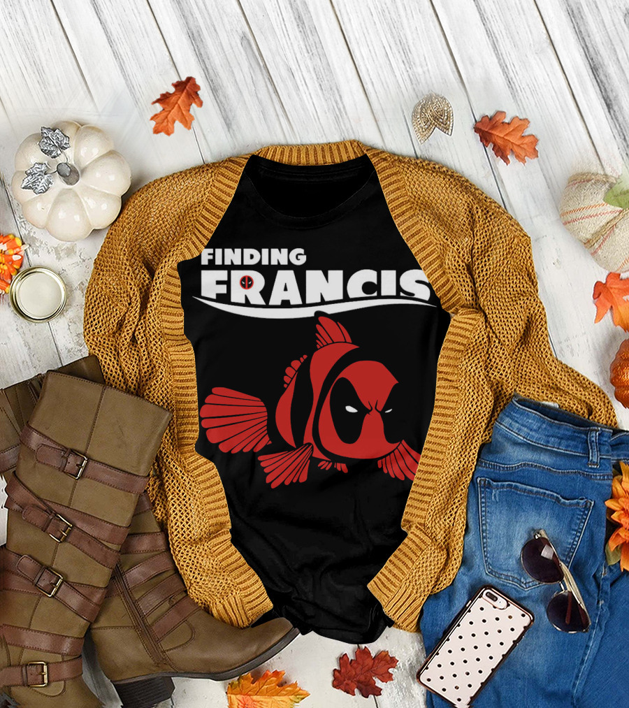 Finding Francis Deadpool Fish T-Shirt