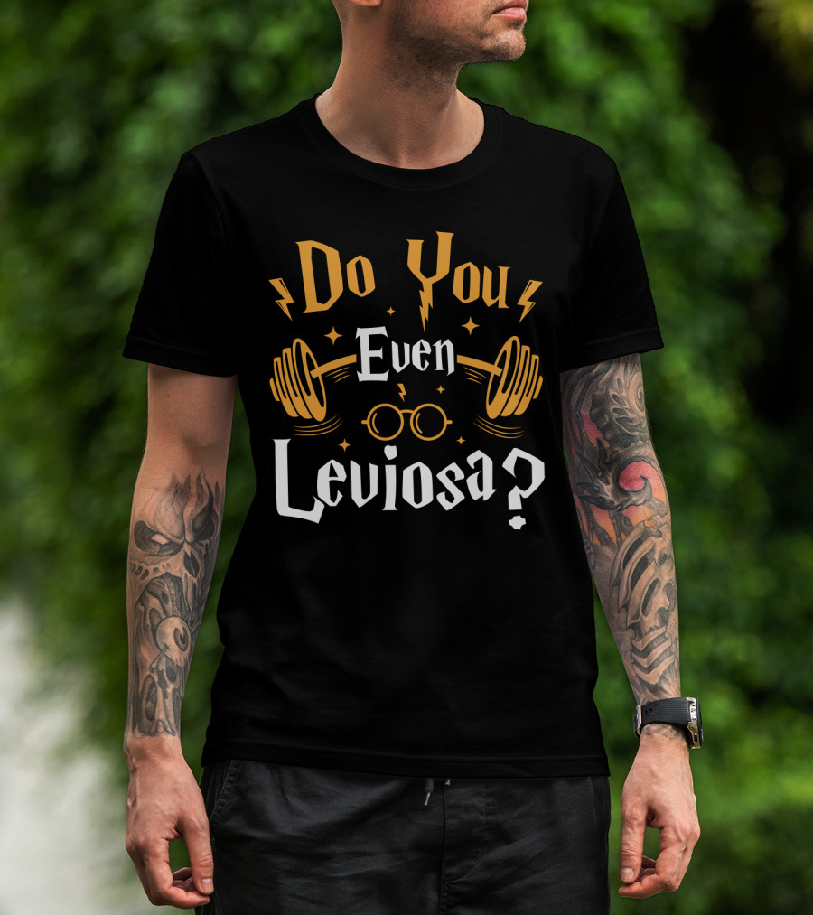 Do You Even Leviosa Wizard Workout T-Shirt